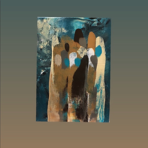 Other - 🖼 Piece #1 | Original hand painted abstract art